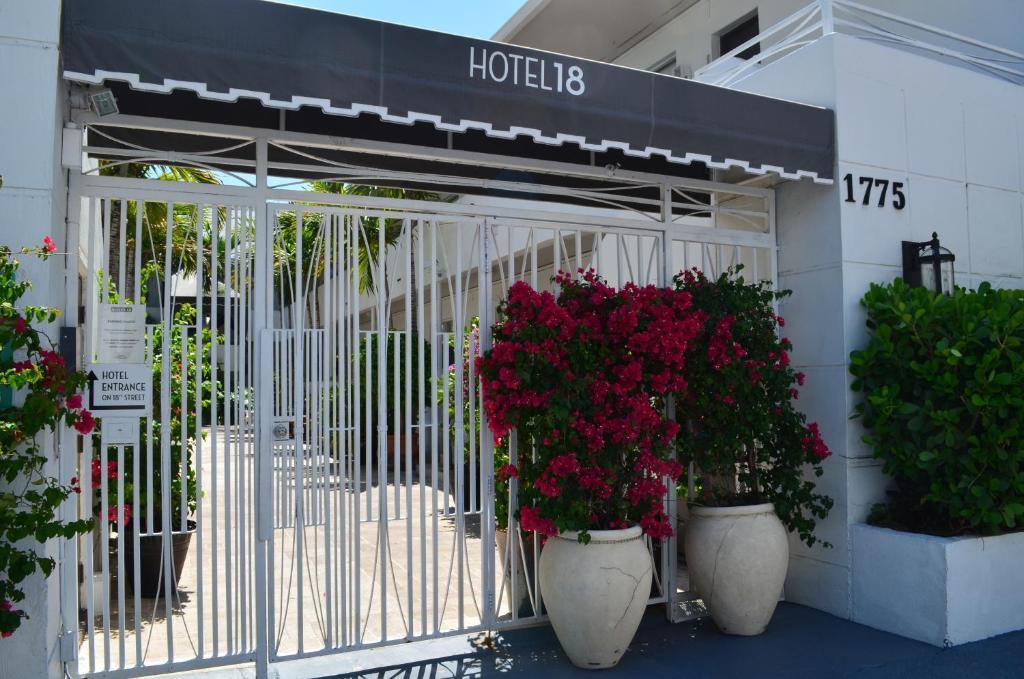 Hotel18 Майами-Бич Экстерьер фото